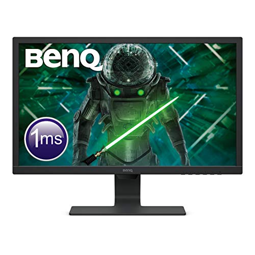 BenQ GL2480 - Monitor Gaming de 24" FullHD (1920x1080, 1ms, 75Hz, HDMI, DVI-D, VGA, Eye-Care, Flicker-free, Low Blue Light, Sensor Brillo Inteligente, antireflejos) - Color Negro BenQ GL2480 - Monitor Gaming de 24" FullHD (1920x1080, 1ms, 75Hz, HDMI, DVI-D, VGA, Eye-Care, Flicker-free, Low Blue Light, Sensor Brillo Inteligente, antireflejos) - Color Negro