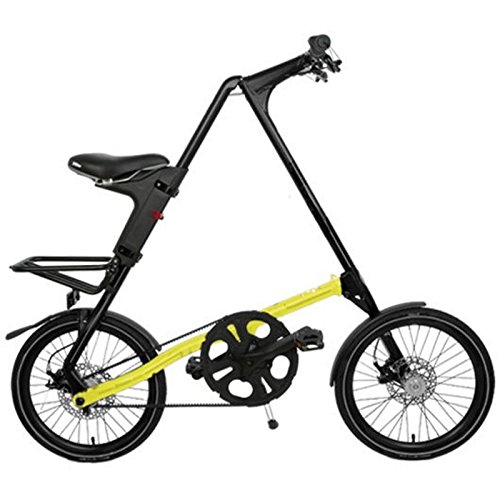 'Bicicleta – Bicicleta plegable – Bicicleta plegable de strida Evo 18 todos los colores y extras, Schwarz / Neongelb