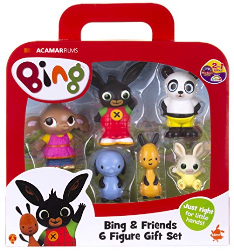 Bing-& Friends 6 Figura de Regalo, Color Set (Golden Bear Products Ltd 3519)