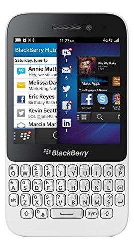 BlackBerry 10 Q5 7,87 cm (3.1") 2 GB SIM única 4G Blanco 2180 mAh - Smartphone (7,87 cm (3.1"), 2 GB, 2 GB, 5 MP, BlackBerry OS 10.1, Blanco)