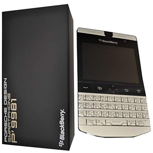 BlackBerry Porsche Design P9981 - Smartphone libre (pantalla 2.8", cámara 5 MP, 8 GB), plateado [importado de Alemania]