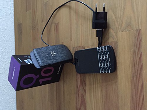 BlackBerry Q10 - Smartphone Libre Blackberry (Pantalla de 3.1", cámara de 8 MP, 16 GB, Dual-Core 1.5 GHz, 2 GB RAM), Negro [Importado]