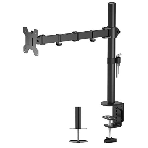 BONTEC Soporte para Monitores y La Base Ajustable de Brazo de Escritorio de Las Pantallas de Monitor de TV, LCD y computadora de13”-32”