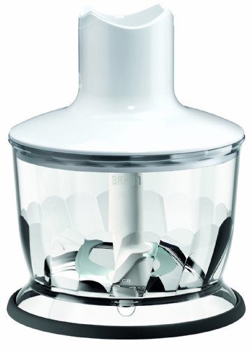 Braun MQ 30 Accesorios de licuadora, base antideslizante, con tazón mini helicóptero, 0.5 L, blanco Braun MQ 30 Accesorios de licuadora, base antideslizante, con tazón mini helicóptero, 0.5 L, blanco