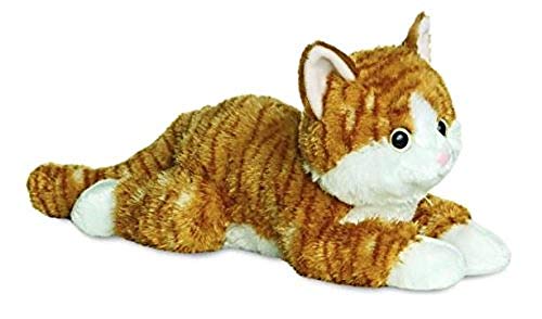 BSLIAO Peluche gato de peluche gato atigrado regalo de vacaciones para niños 30.5 cm