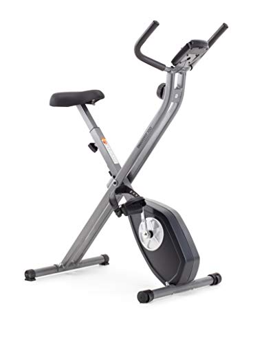 CADENCE Unisex - Bicicleta estática plegable SMARTFIT 100, negro y plata