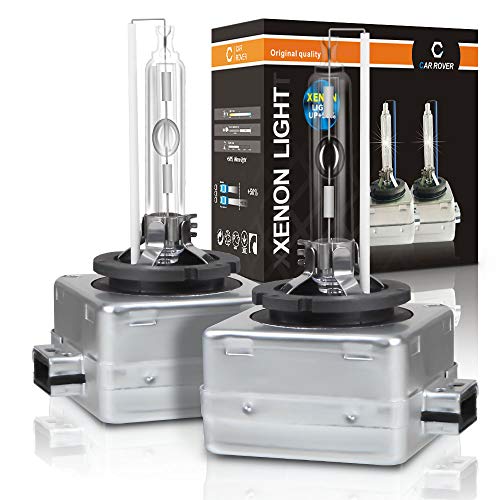 Car Rover Auto D1S - Bombilla faros Xenon lámpara 6000K, 12V 35W, 1 pareja de lámparas Car Rover Auto D1S - Bombilla faros Xenon lámpara 6000K, 12V 35W, 1 pareja de lámparas