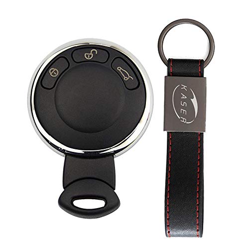 Carcasa Llave para Mini - Funda Mando a Distancia 3 Botones para Coche BMW Mini Cabrio Cooper D S One Cuntryman Clubman Paceman 2007-2014 Carcasa Llave para Mini - Funda Mando a Distancia 3 Botones para Coche BMW Mini Cabrio Cooper D S One Cuntryman Clubman Paceman 2007-2014