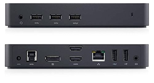Dell 452-BBOT - Base de conexión (USB 3.0, 1000 Mbit/s,), Color Negro Dell 452-BBOT - Base de conexión (USB 3.0, 1000 Mbit/s,), Color Negro