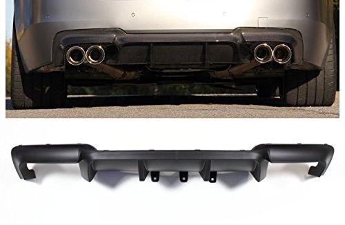 Difusor trasero para F10 F11 M5 Performance, 4 tubos, acabado negro mate 1023173. Difusor trasero para F10 F11 M5 Performance, 4 tubos, acabado negro mate 1023173.