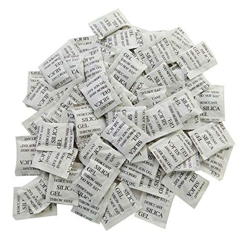 Bolsas Antihumedad Silica Gel 50 x 5g, Gel De Silice Antihumedad