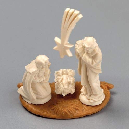 efco – Figuras de belén en Miniatura, Marfil, 20 mm, Juego de 5