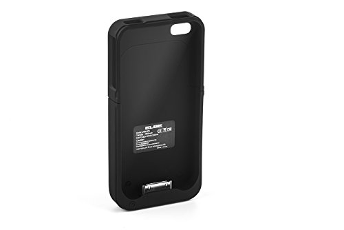 Elbe CARG-iP4 - Funda-batería para iPhone 4 / 4S, color negro