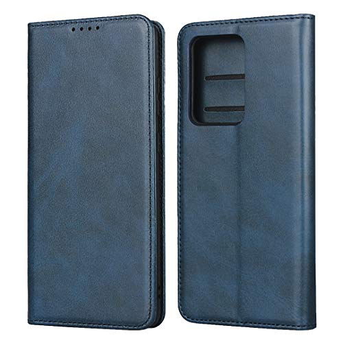 FAWUMAN Funda Piel para Samsung Galaxy S20 Ultra,Funda Cuero Premium Carcasa Case Soporte Plegable, Ranuras para Tarjetas y Billetes, Estilo Libro, Cierre Magnético para Galaxy S20 Ultra (Azul)