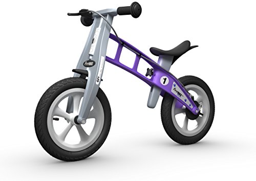 FirstBIKE - Bicicleta de Equilibrio con Freno, Modelo Street, Color Violeta (L2013)