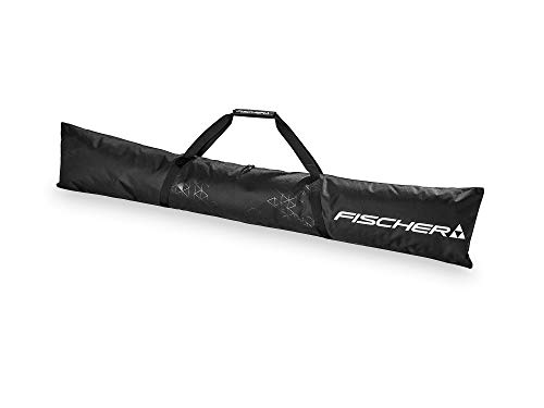 fischer Eco Alpine - Bolsa para esquís (1 par), Color Negro/Blanco, tamaño 190 cm fischer Eco Alpine - Bolsa para esquís (1 par), Color Negro/Blanco, tamaño 190 cm