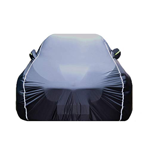 GAOQ-Car Cover Cubierta del Coche Four Seasons Universal Impermeable UV Transpirable a Prueba de Polvo Protección Exterior Compatible con BMW X3 XDrive28i M Cubierta del Coche (Color : Black)