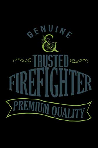 Genuine. Trusted firefighter. Premium quality: 110 Game Sheets - 660 Tic-Tac-Toe Blank Games | Soft Cover Book for Kids | Traveling & Summer Vacations ... x 22.86 cm | Single Player | Funny Great Gift