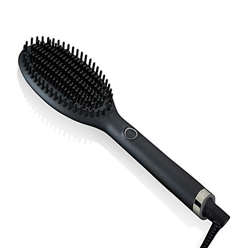 ghd glide - Cepillo eléctrico alisador de pelo con tecnología iónica, Negro ghd glide - Cepillo eléctrico alisador de pelo con tecnología iónica, Negro