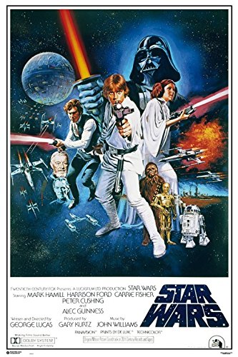 Grupo Erik Editores   Poster Star Wars La Guerra De Las Galaxias