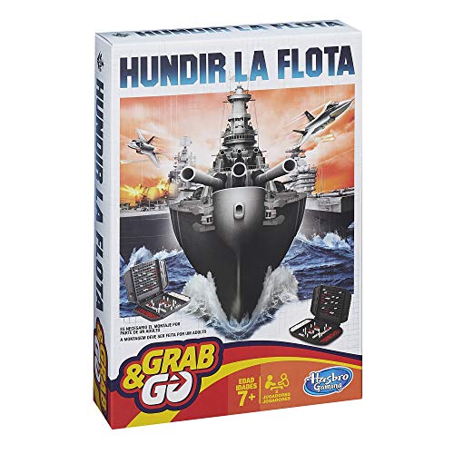 Hasbro Gaming Gaming Travel Hundir la Flota Viaje (Hasbro Spain B0995175)