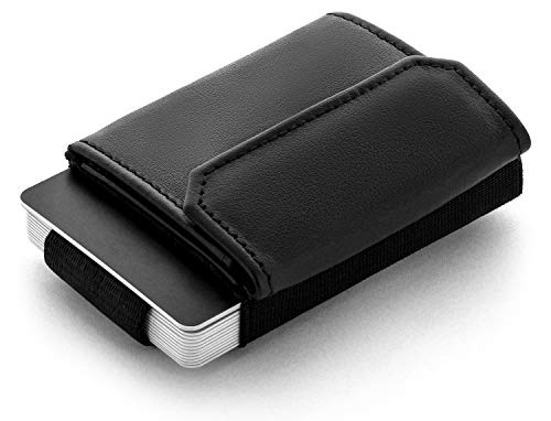 JAIMIE JACOBS Cartera Hombre Nano Boy Pocket Cartera Minimalista Slim Wallet Cartera Clip Cartera Pequeña Tarjetera Fina Pinza para Billetes Billetero para Hombres (Negro) JAIMIE JACOBS Cartera Hombre Nano Boy Pocket Cartera Minimalista Slim Wallet Cartera Clip Cartera Pequeña Tarjetera Fina Pinza para Billetes Billetero para Hombres (Negro)