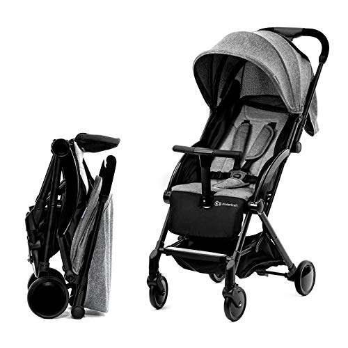 Kinderkraft Silla de Paseo PILOT, Plegable, Transportable, Hasta 15 kg, Gris Kinderkraft Silla de Paseo PILOT, Plegable, Transportable, Hasta 15 kg, Gris