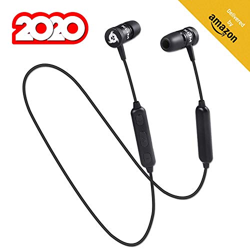 KLIM™ Fusion Bluetooth - Auriculares inalámbricos + Excelente Sonido, con micrófono - Resistentes, batería de Larga duración + 5 años de garantía + Cascos Bluetooth de Baja latencia + NUEVOS 2020 KLIM™ Fusion Bluetooth - Auriculares inalámbricos + Excelente Sonido, con micrófono - Resistentes, batería de Larga duración + 5 años de garantía + Cascos Bluetooth de Baja latencia + NUEVOS 2020