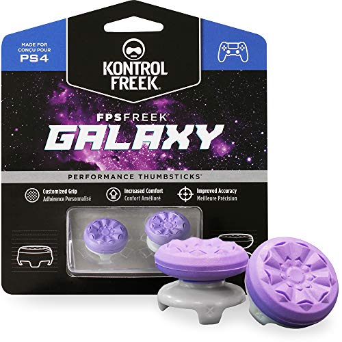 KontrolFreek FPS Freek Galaxy Morados Performance Thumbsticks para mando de PlayStation 4 (PS4)