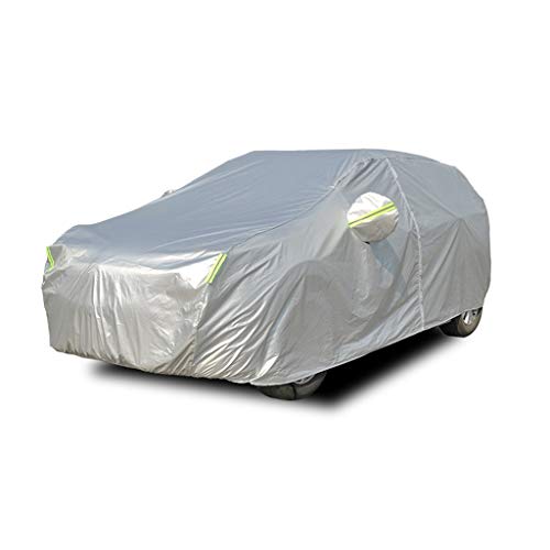 LIAOMJ-Fundas para coche Compatible con BMW X1 X2 X3 X4 X5 X6 SUV coche Especial de Protección al sol la ropa de la cubierta a prueba de lluvia engrosamiento de la sombrilla del parabrisas del encerad