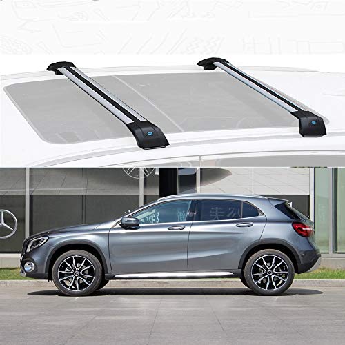 LLDS Custom Fit For GLA Aleación De Aluminio De Barras De Techo Barras De Techo Barras Transversales De Carga For GLA (Size : For Mercedes Benz GLA 2017) LLDS Custom Fit For GLA Aleación De Aluminio De Barras De Techo Barras De Techo Barras Transversales De Carga For GLA (Size : For Mercedes Benz GLA 2017)