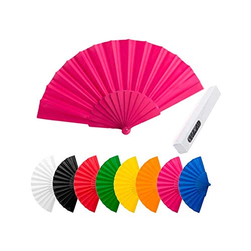 Lote de 50 Abanicos de Plástico y Tela de Colores Variados. Abanicos para bodas, bautizos y comuniones. Lote de 50 Abanicos de Plástico y Tela de Colores Variados. Abanicos para bodas, bautizos y comuniones.