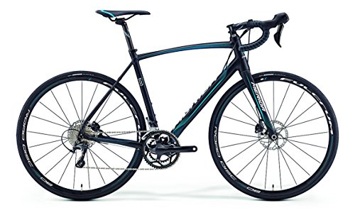 Merida Ride 500 Disc 28 pulgadas bicicleta negro/azul (2016), tamaño 52
