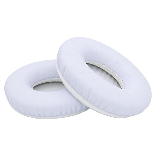 MMOBIEL Reemplazo de Almohadillas para Auriculares Compatible con Beats by Dr. Dre Solo HD 1 (Blanco)