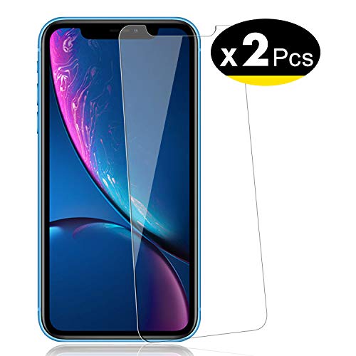 NEW'C 2 Unidades, Protector de Pantalla para iPhone 11, iPhone XR (6.1"), Vidrio Cristal Templado NEW'C 2 Unidades, Protector de Pantalla para iPhone 11, iPhone XR (6.1"), Vidrio Cristal Templado