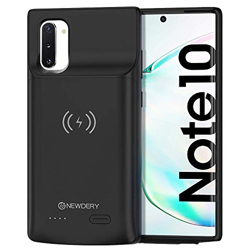 NEWDERY Cover Batería para Galaxy Note 10, iPosible 5200mAh Funda Cargador Portatil Batería Externa Ultra Carcasa Batería Recargable Power Bank Case para Galaxy Note 10