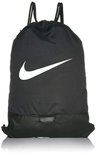 NIKE Nk Brsla Gmsk-9.0 Bolsa Deportiva, Unisex Adulto, Negro (Black/Black/White), MISC NIKE Nk Brsla Gmsk-9.0 Bolsa Deportiva, Unisex Adulto, Negro (Black/Black/White), MISC