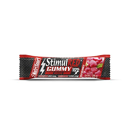 Nutrisport Stimulred Gummy Bar Red Berries 28 Barritas 720 g