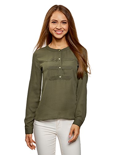 blusas color verde militar
