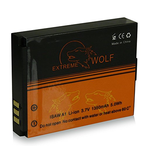 Power Batería ISAW A1 / ISAW A2ACE para Actionpro X7 | X-7 - ISAW A1 / A2 Ace / A3 / Extreme [ Li-Ion; 1350mAh; 3.7V ]