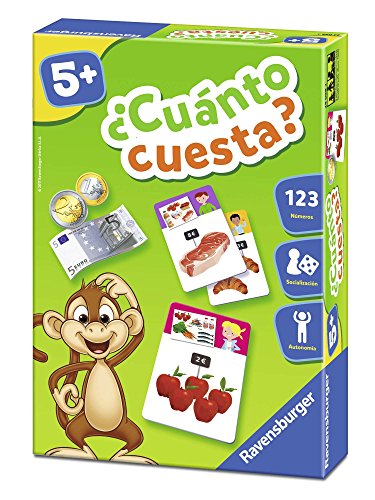 Ravensburger-Juego de Aprendizaje, ¿Cuanto me Cuesta (24098) Ravensburger-Juego de Aprendizaje, ¿Cuanto me Cuesta (24098)