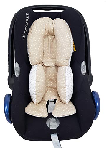 Reductor REVERSIBLE Universal para grupo 0, Maxicosi, capazo, silla de paseo, hamaca. Varios colores disponibles (Topitos camel) Reductor REVERSIBLE Universal para grupo 0, Maxicosi, capazo, silla de paseo, hamaca. Varios colores disponibles (Topitos camel)