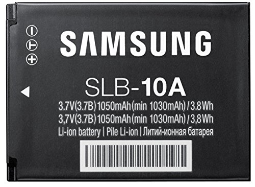 Samsung SLB-10A - Batería para cámara de Fotos para L100, L110, L210, L310W, NV9 (Li-Ion, 3.7 V)