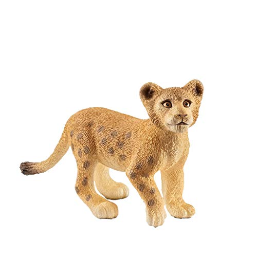 Schleich-14813 Cachorro de león, color marrón (14813)
