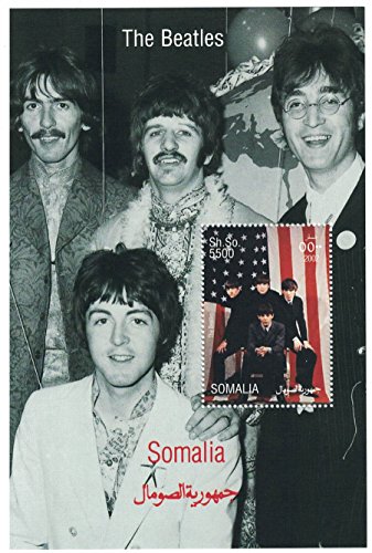 sellos para coleccionistas – Sellos con perforado, The Beatles/Somalia