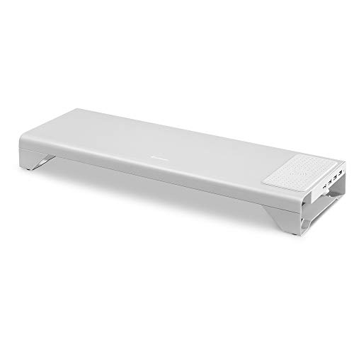 Sharkoon Monitor Stand Pure Grey - Soporte de Monitor, Acero Sharkoon Monitor Stand Pure Grey - Soporte de Monitor, Acero