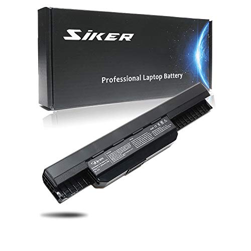 SIKER® 6 Celdas 5200mAh Portátiles Batería para ASUS K53 K53E X54C X53S X53 K53S Celular X53E 6, A32-A41-K53 K53