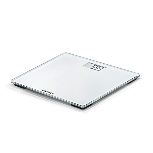 Soehnle Style Sense Compact 200 Báscula digital, peso de baño en tamaño compacto, báscula corporal con pantalla LCD fácilmente legible, báscula plana Soehnle Style Sense Compact 200 Báscula digital, peso de baño en tamaño compacto, báscula corporal con pantalla LCD fácilmente legible, báscula plana