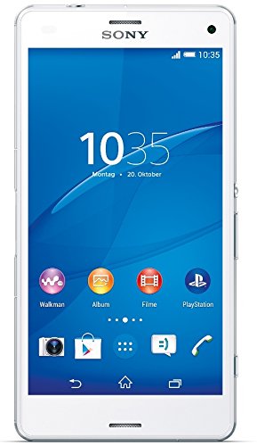 Sony Xperia Z3 Compact - Smartphone libre Android (pantalla 4.6", cámara 20.7 Mp, 16 GB, Quad-Core 2.5 GHz, 2 GB RAM), blanco