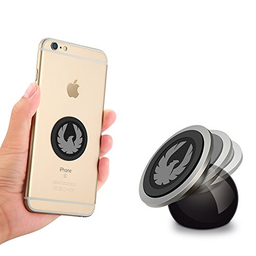Soporte Movil para Coche Magnetico Universal Soporte del Coche del Teléfono 360° Rotación Ultra Slim Fuerte Pegajoso Dash Mount para iPhone telefonos moviles GPS (Eagle) Soporte Movil para Coche Magnetico Universal Soporte del Coche del Teléfono 360° Rotación Ultra Slim Fuerte Pegajoso Dash Mount para iPhone telefonos moviles GPS (Eagle)